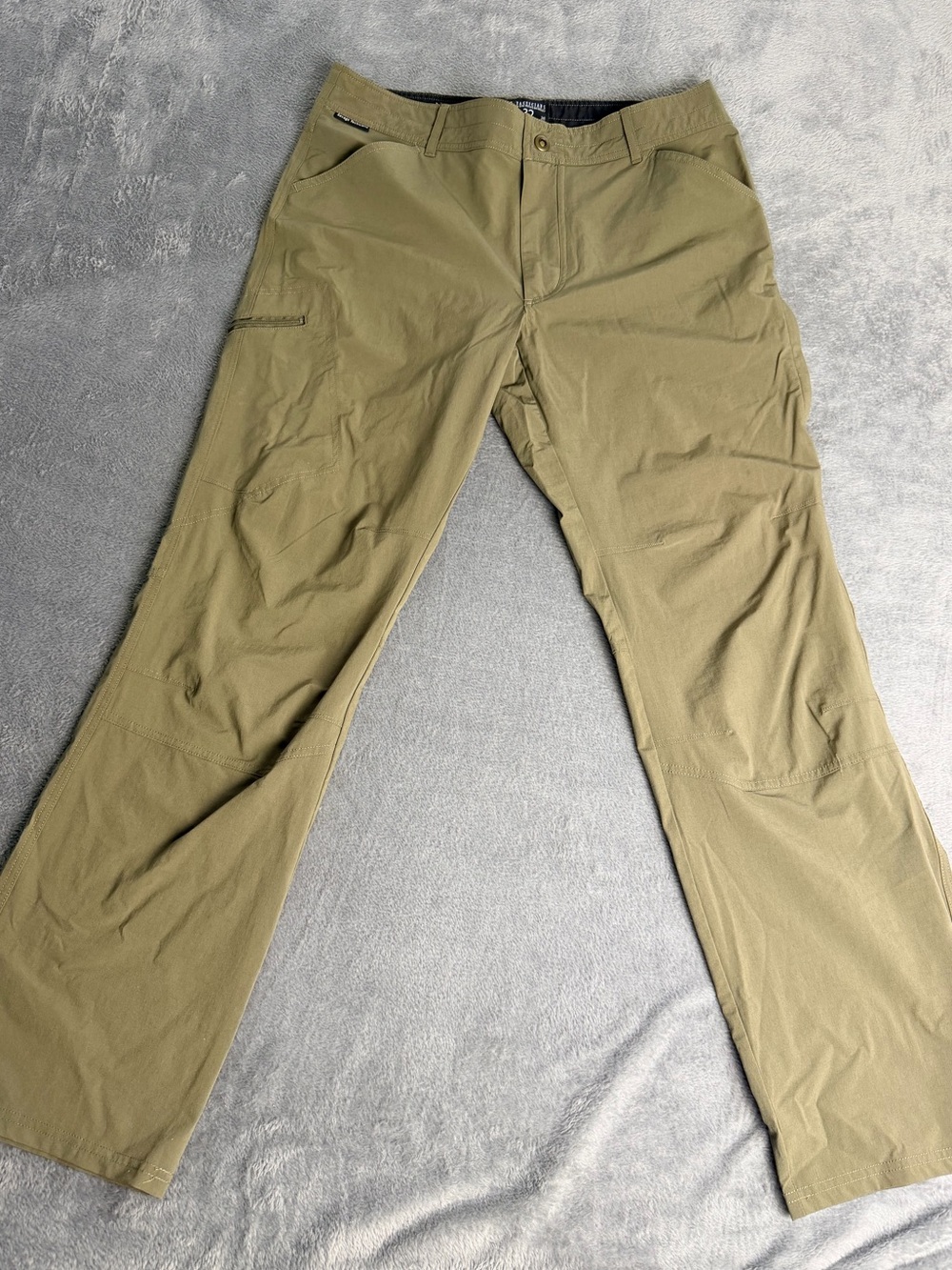 Savage Tacticians 36x32 Khaki Tan Polyester Zip Pockets Pants Outdoors Hike